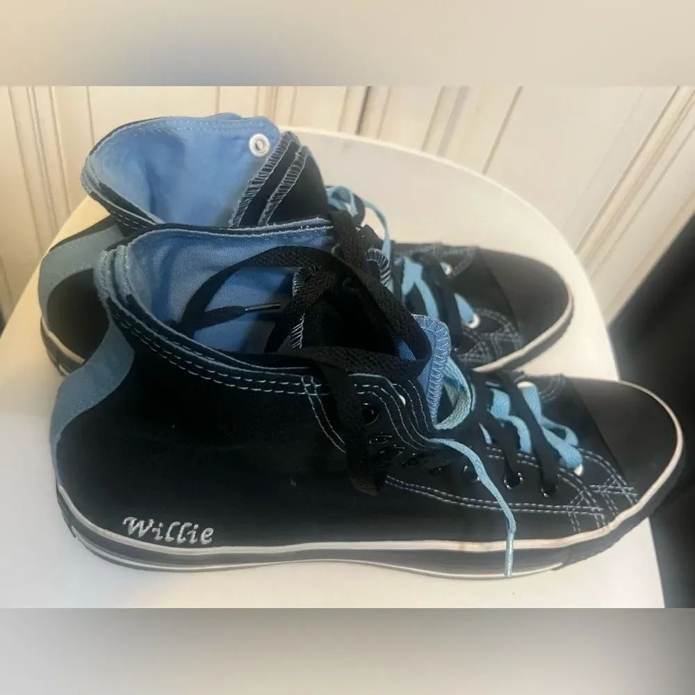 Converse Willie Double Fold Double Tongue Sneakers, high top,. M-13, W -15